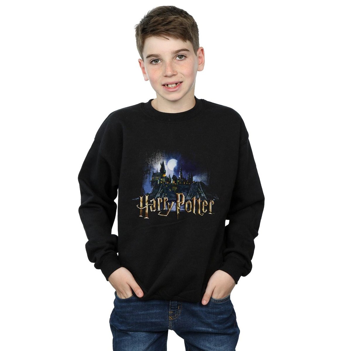 Sweat HOGWARTS noir, HARRY POTTER