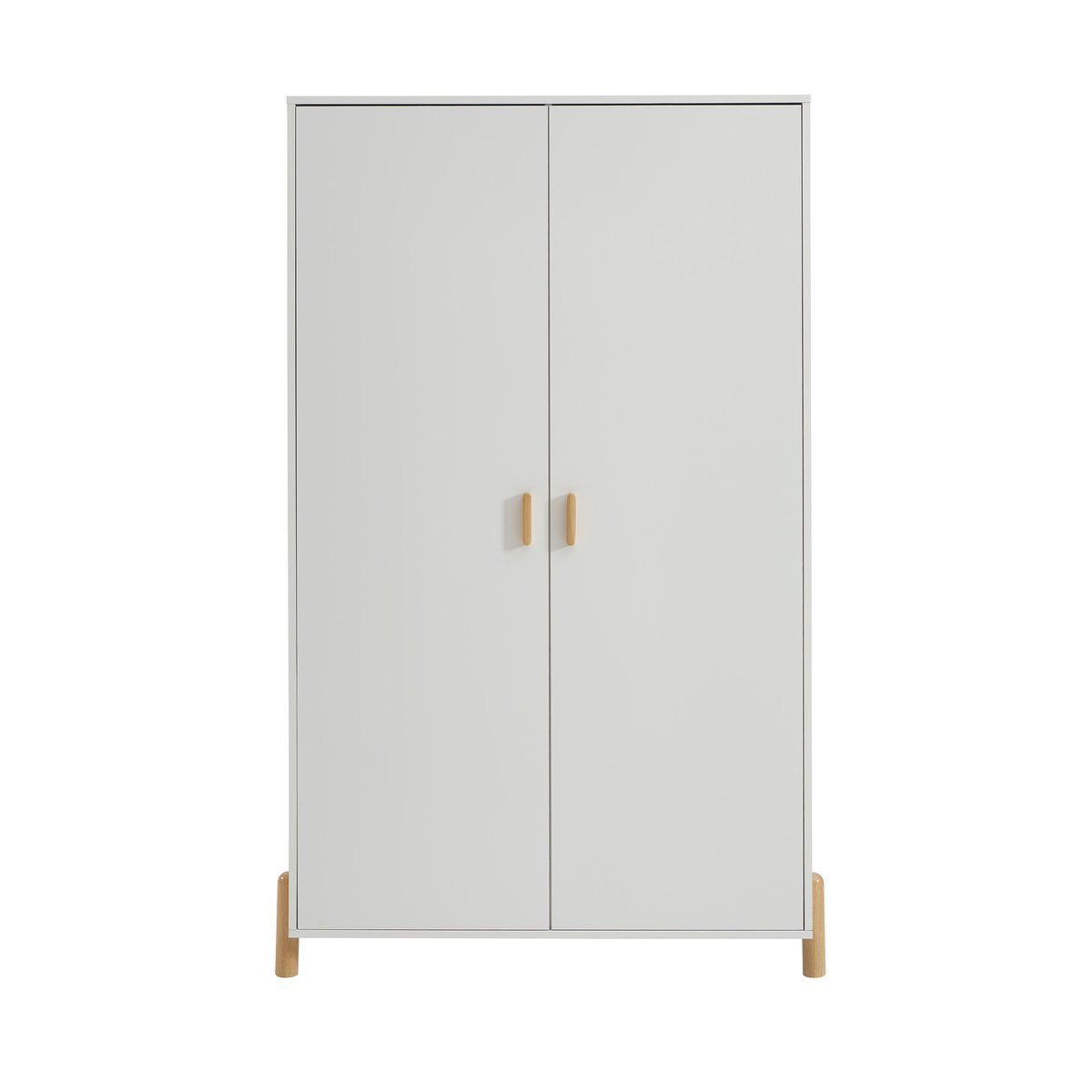 Armoire enfant 2 portes  ILIO blanc, BAÏTA