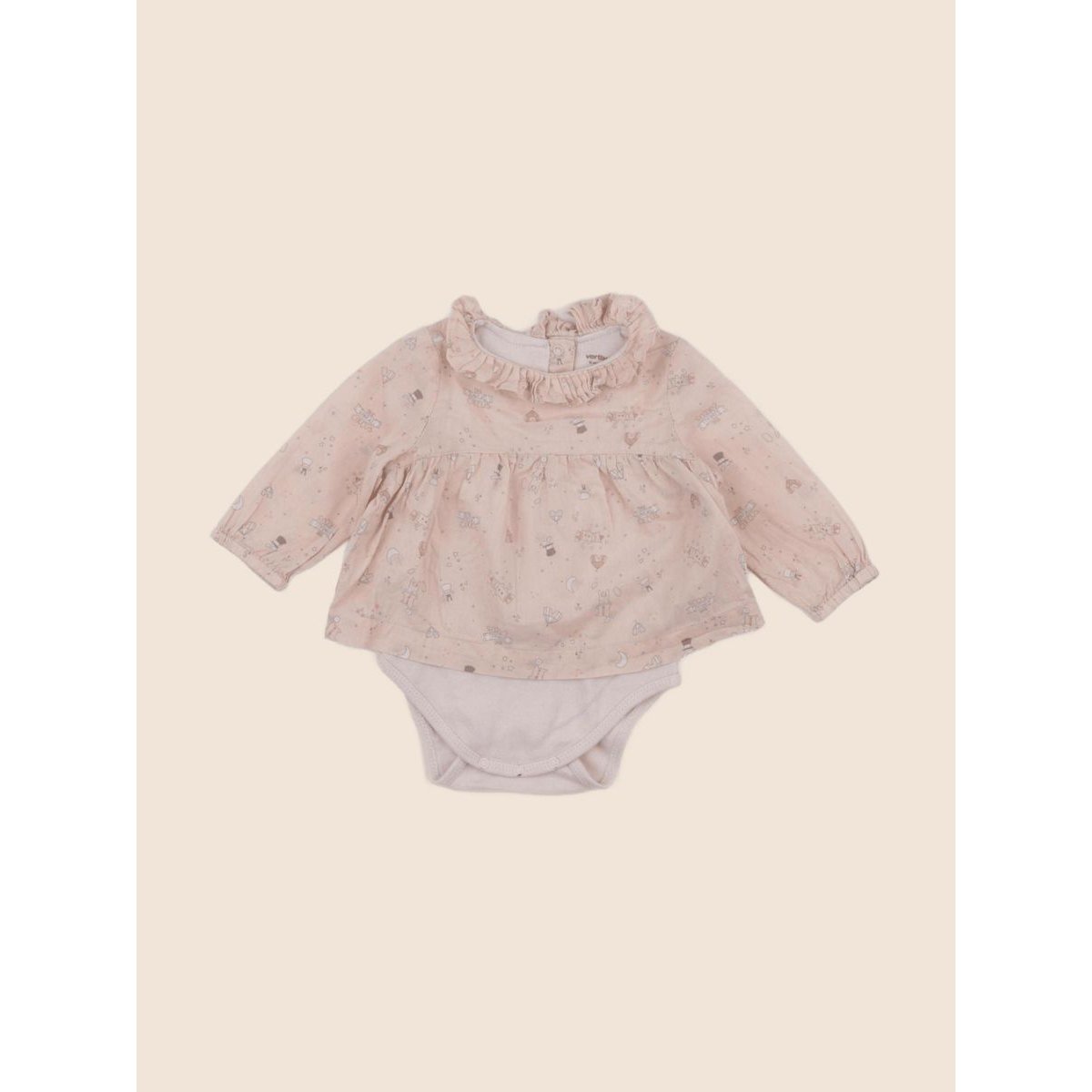 Body blouse - Bon état rose, VERTBAUDET
