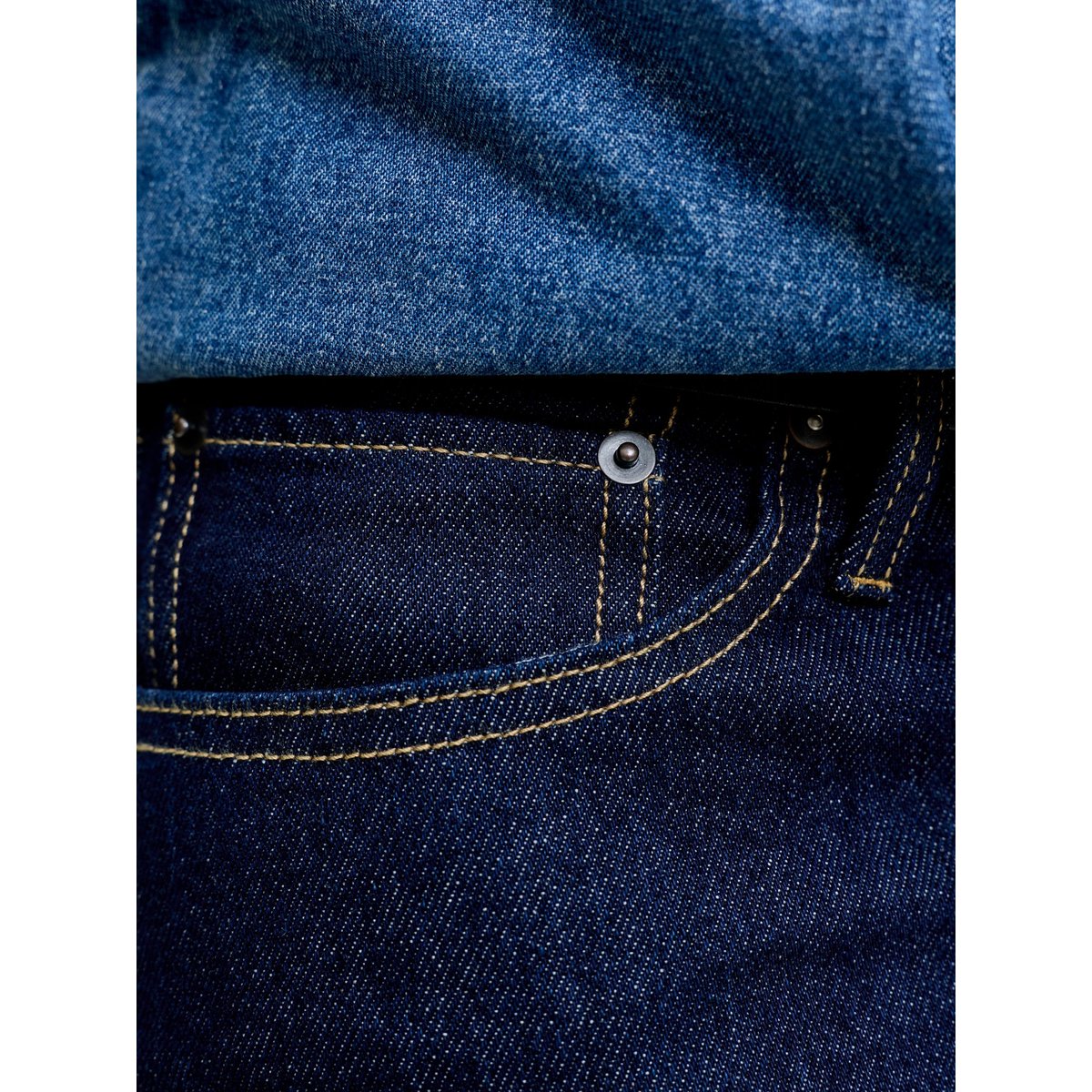 Jean À Coupe Ample blue denim, JACK & JONES