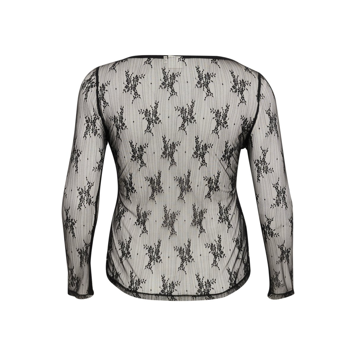 T-shirt à manches longues noir black deep, KAFFE CURVE