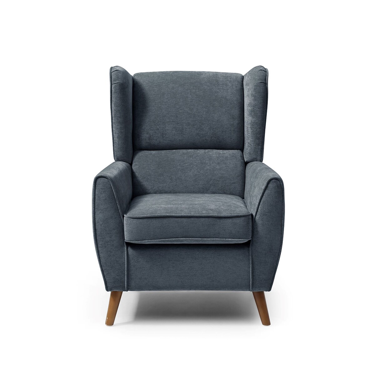 Liora Chenille Wingback Armchair denim, ÉDITÉ