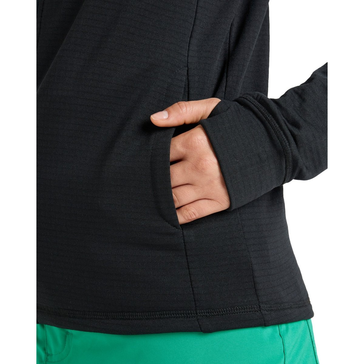 Couche intermédiaire technique VERTERE FULL ZIP. noir true black, ROXY