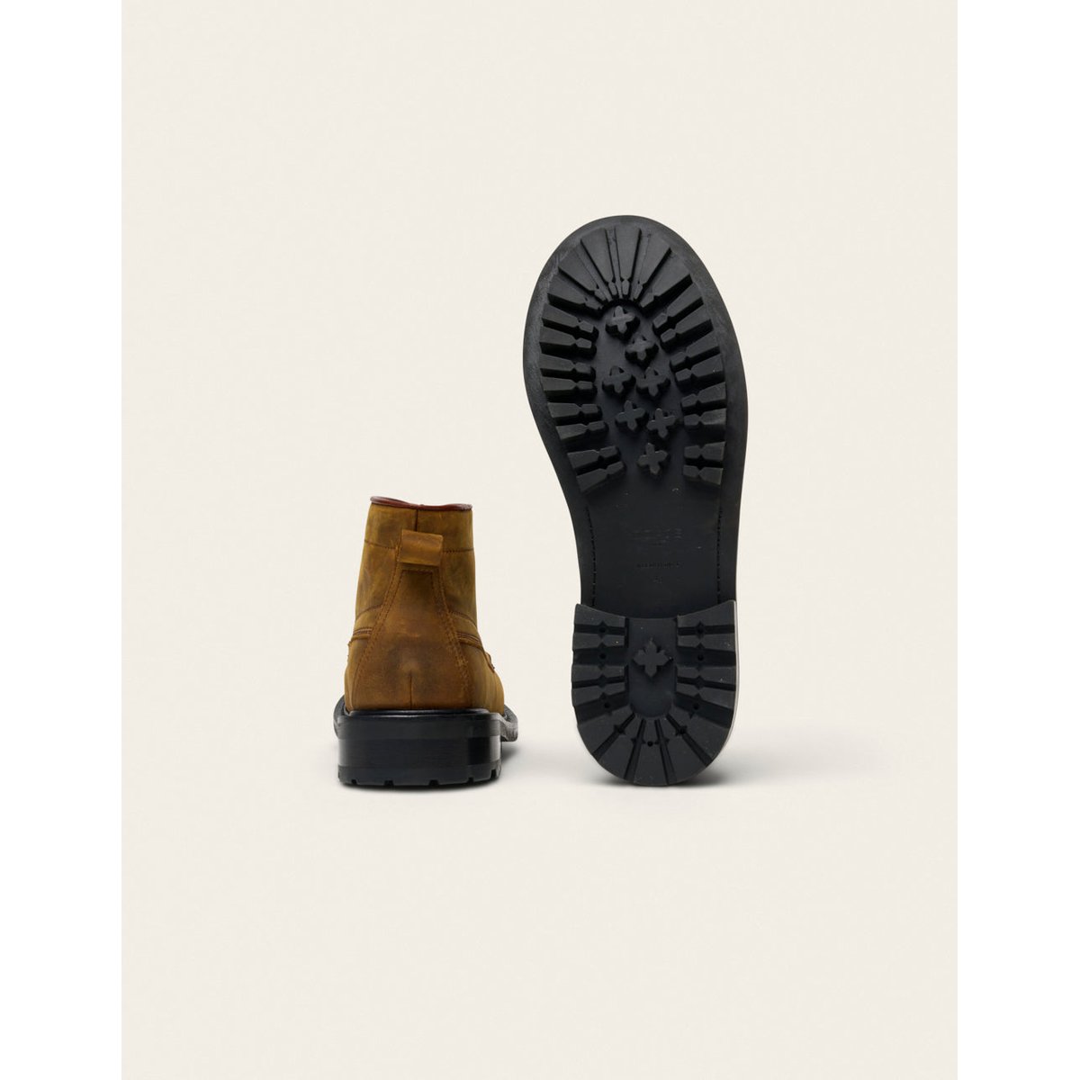 Bottines FENO cuir déperlant marron, ODAJE