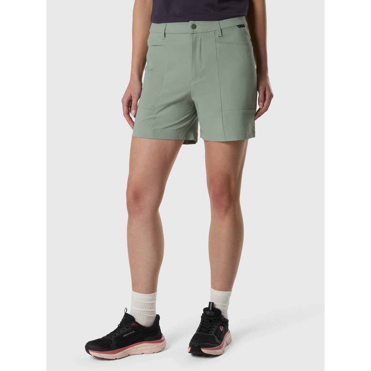 Short en nylon extensible vert iceberg, NORTH SAILS