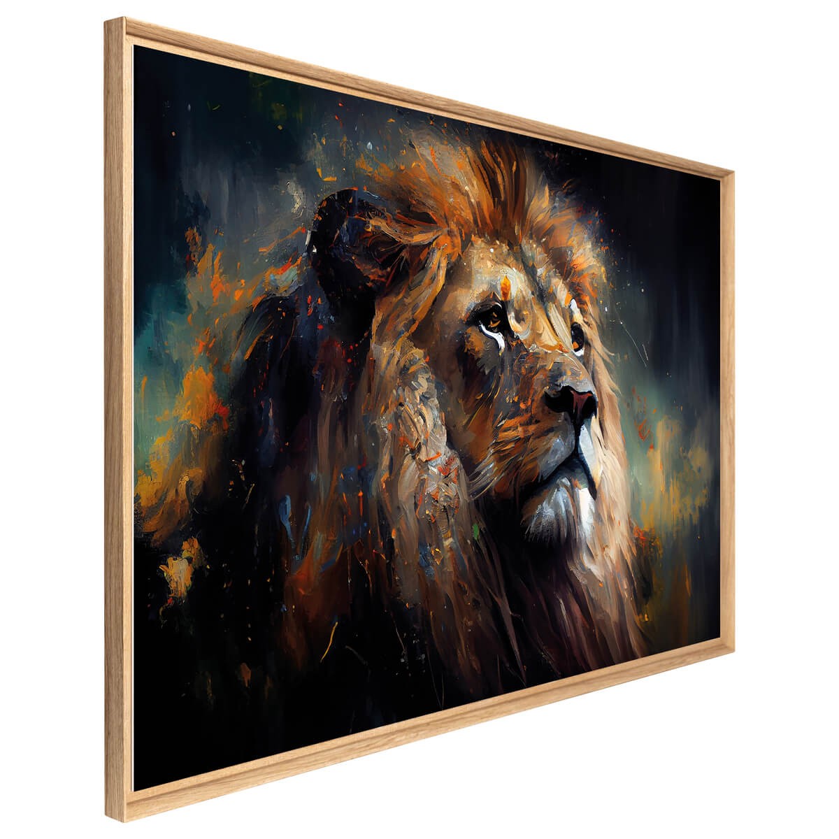 Tableau Mural Encadré Lion ANIMAUX tableaux encadrés, CEANOTHE