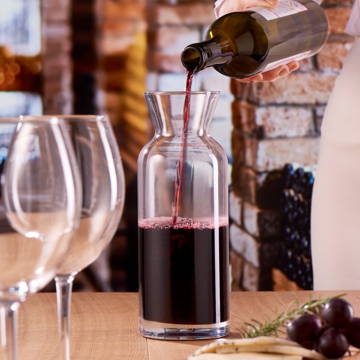 Carafe Village 1,25 L - CARAFE VILLAGE transparent / cristal, PASABAHCE