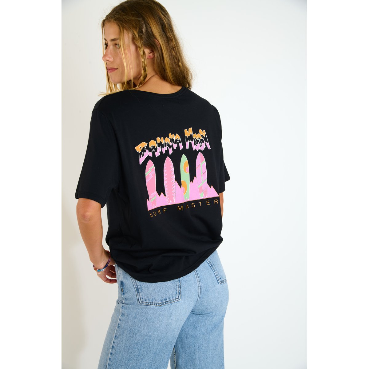 Tshirt Crisp - URBANA noir, BANANA MOON