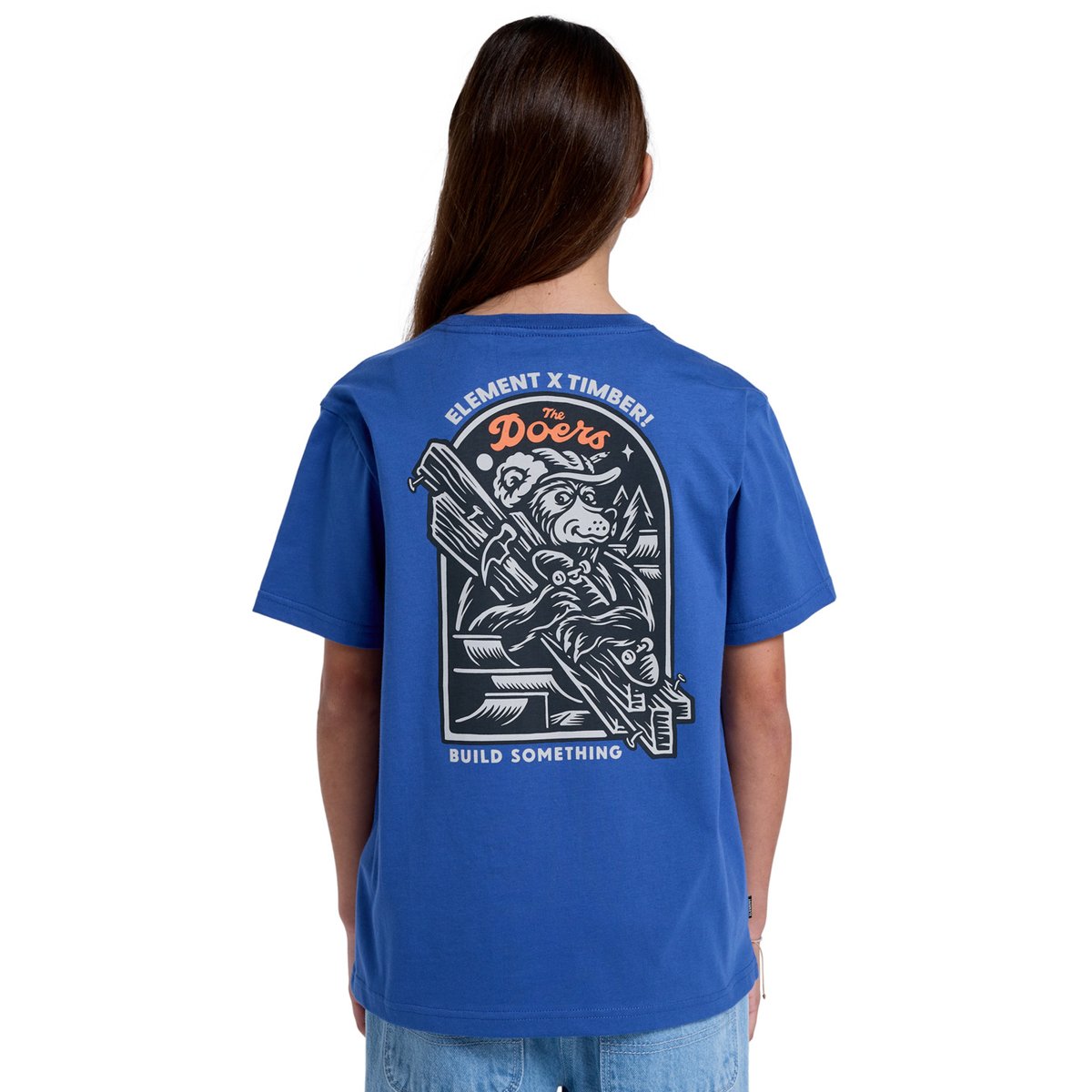T-shirt à manches courtes TIMBER CARRY bleu nouvean navy, ELEMENT