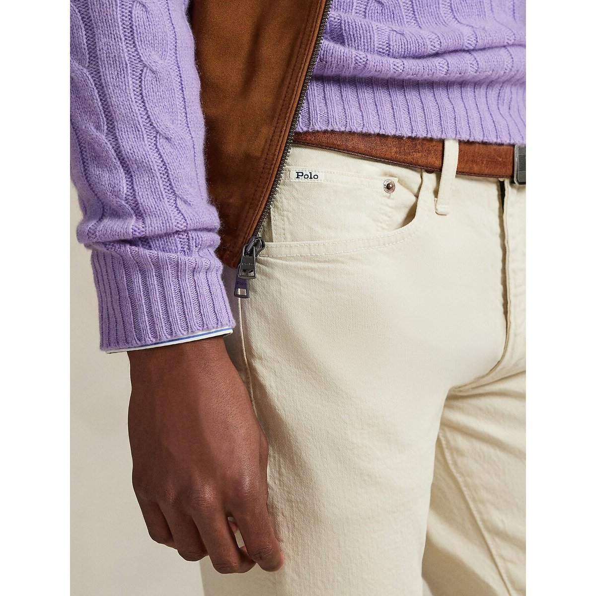 Sullivan Slim Stretch Jeans with Polo Pony cream, POLO RALPH LAUREN