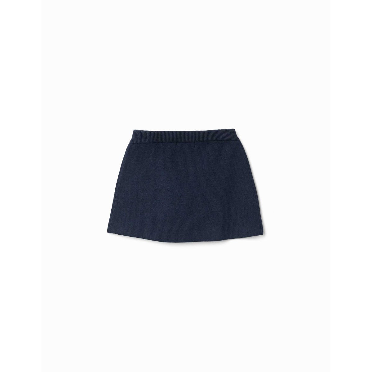 Jupe en maille avec nœud décoratif bleu foncé, ZIPPY