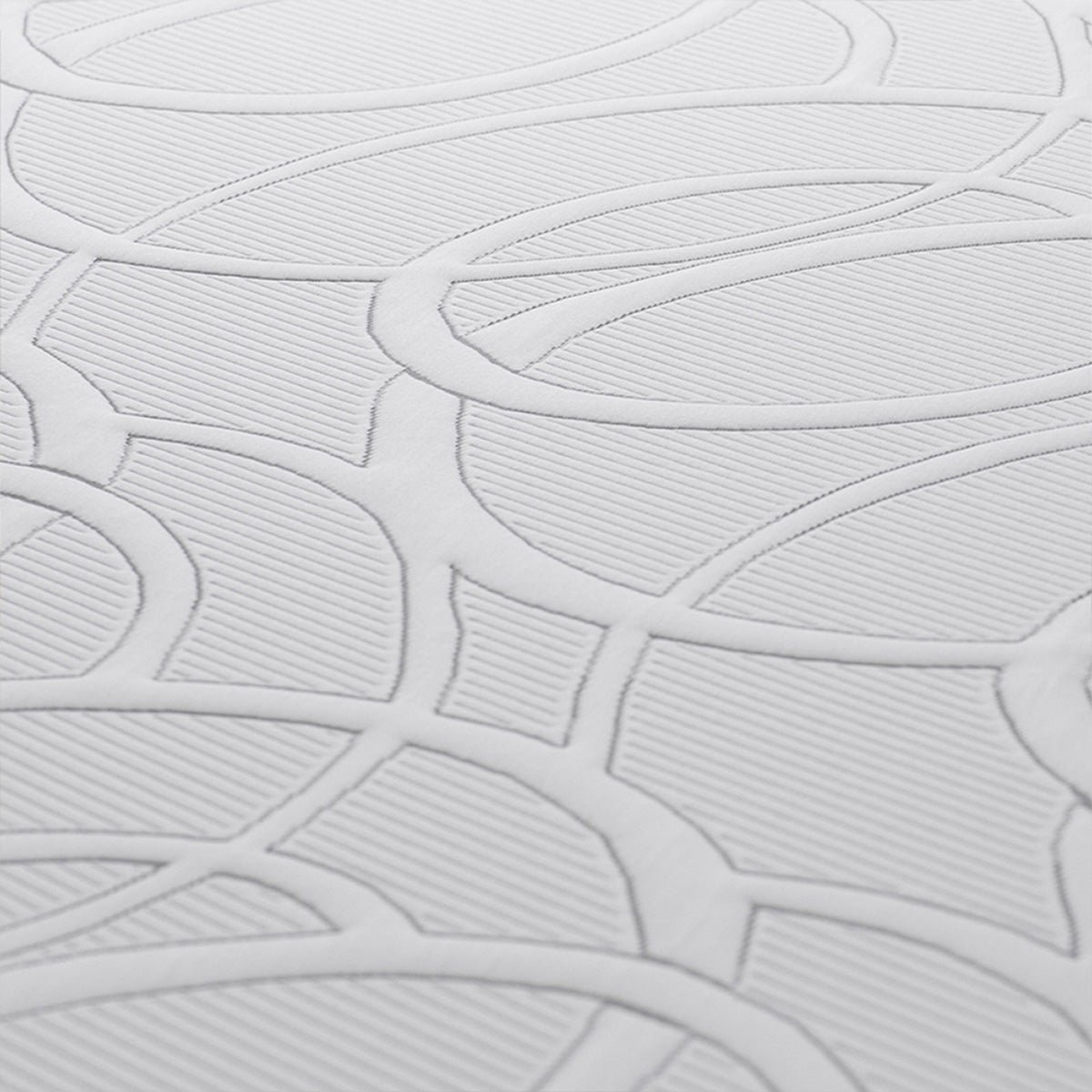 Matelas Mémoire de forme 21 cm POSÉIDON blanc, OLYMPE LITERIE