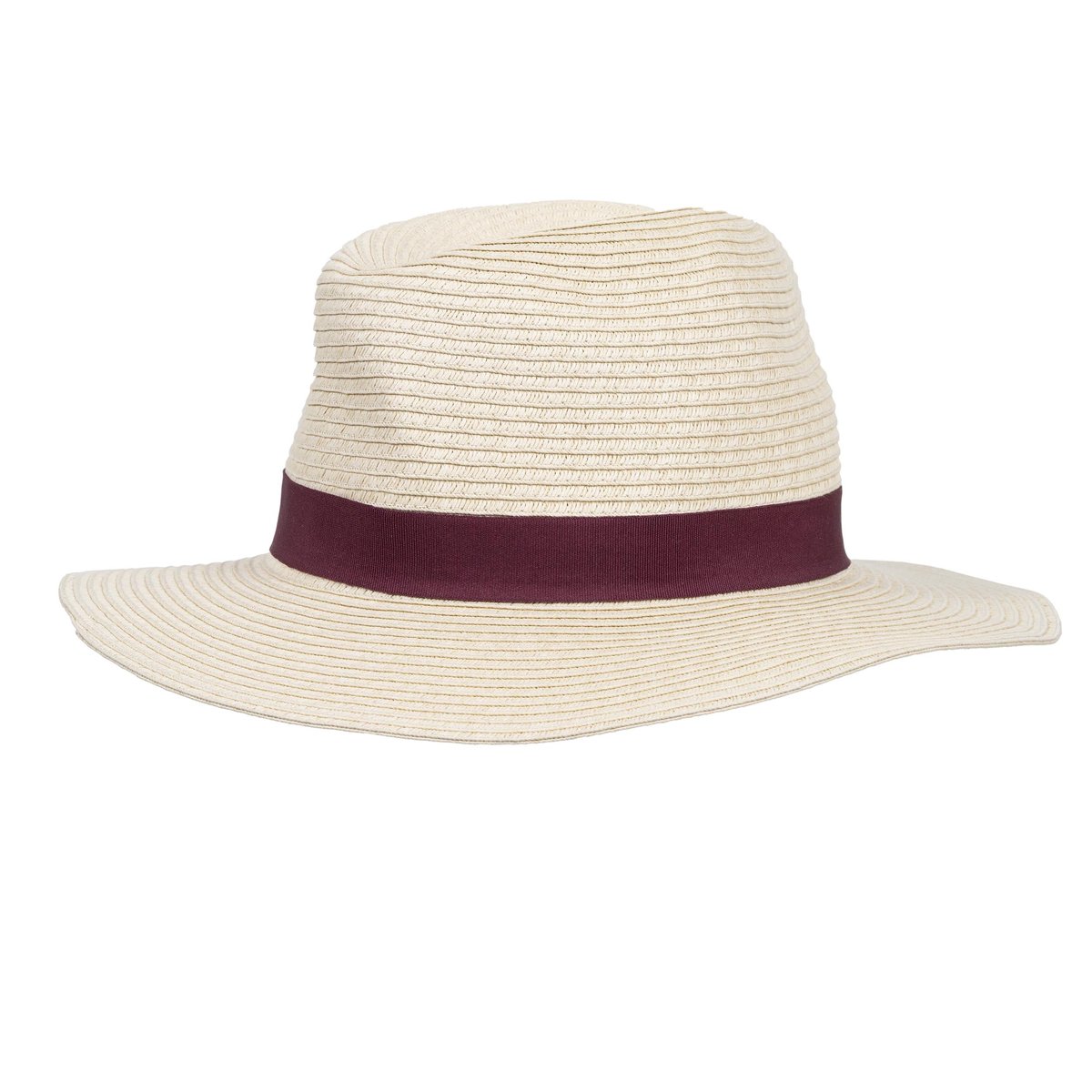 Chapeau lien brésilien, ajustable tour de tête beige bordeaux, ISOTONER