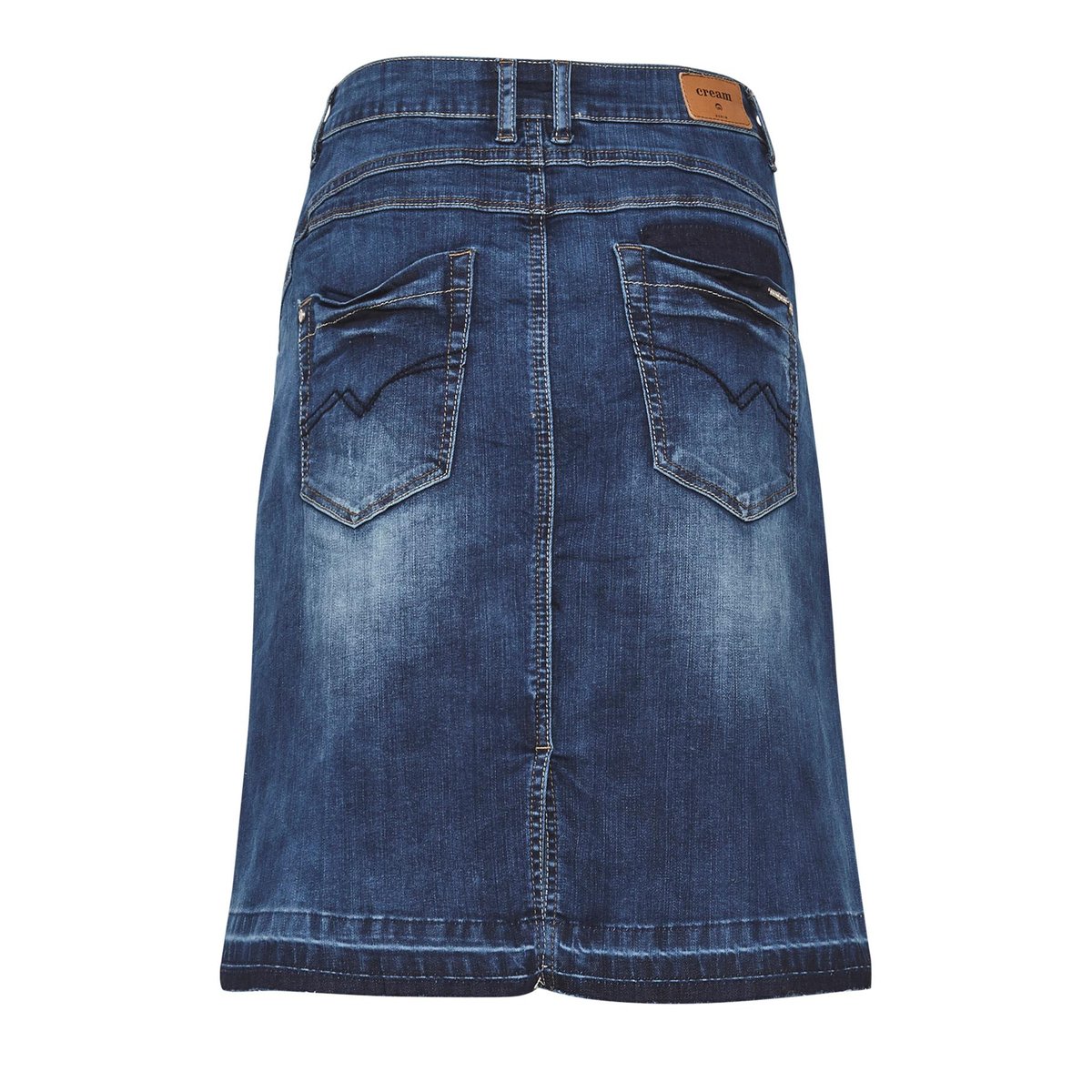 Skirt bleu rich blue denim, CREAM
