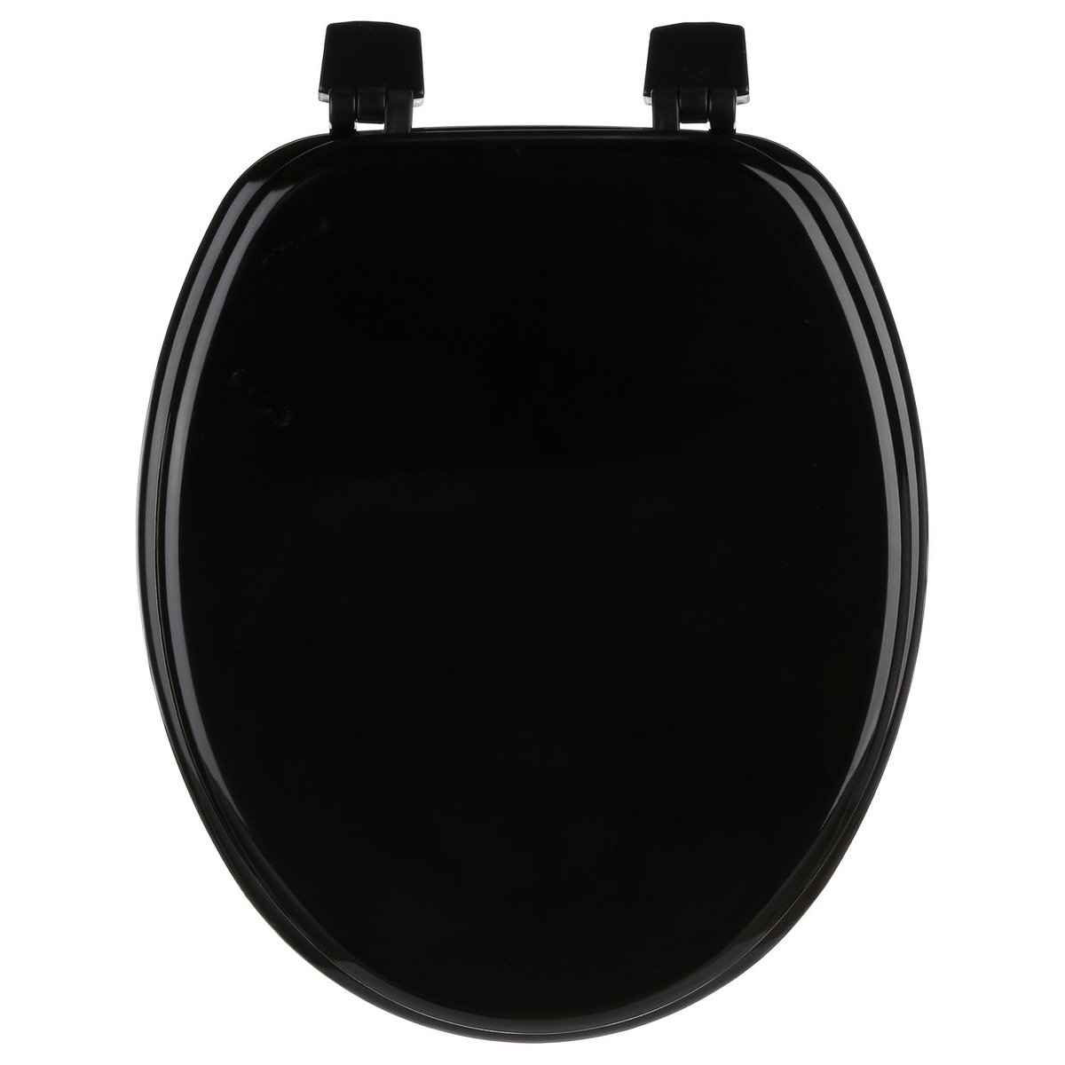 Abattant WC universel avec fixation réglable noir, ATMOSPHERA