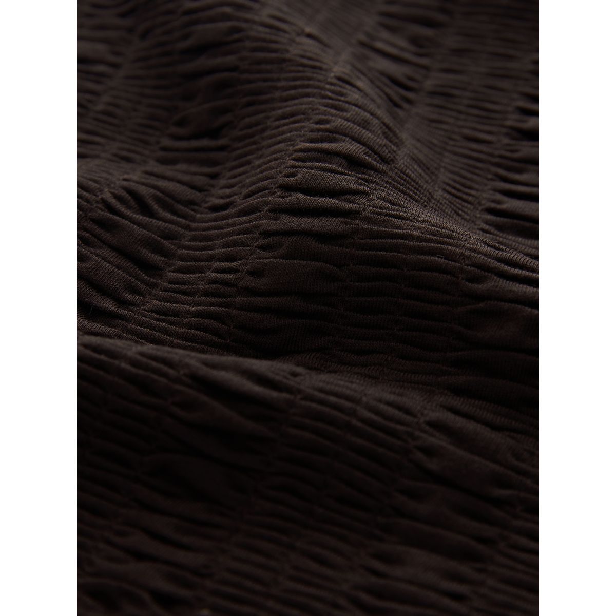 Haut sans manches en modal froncé marron chocolat, NEXT