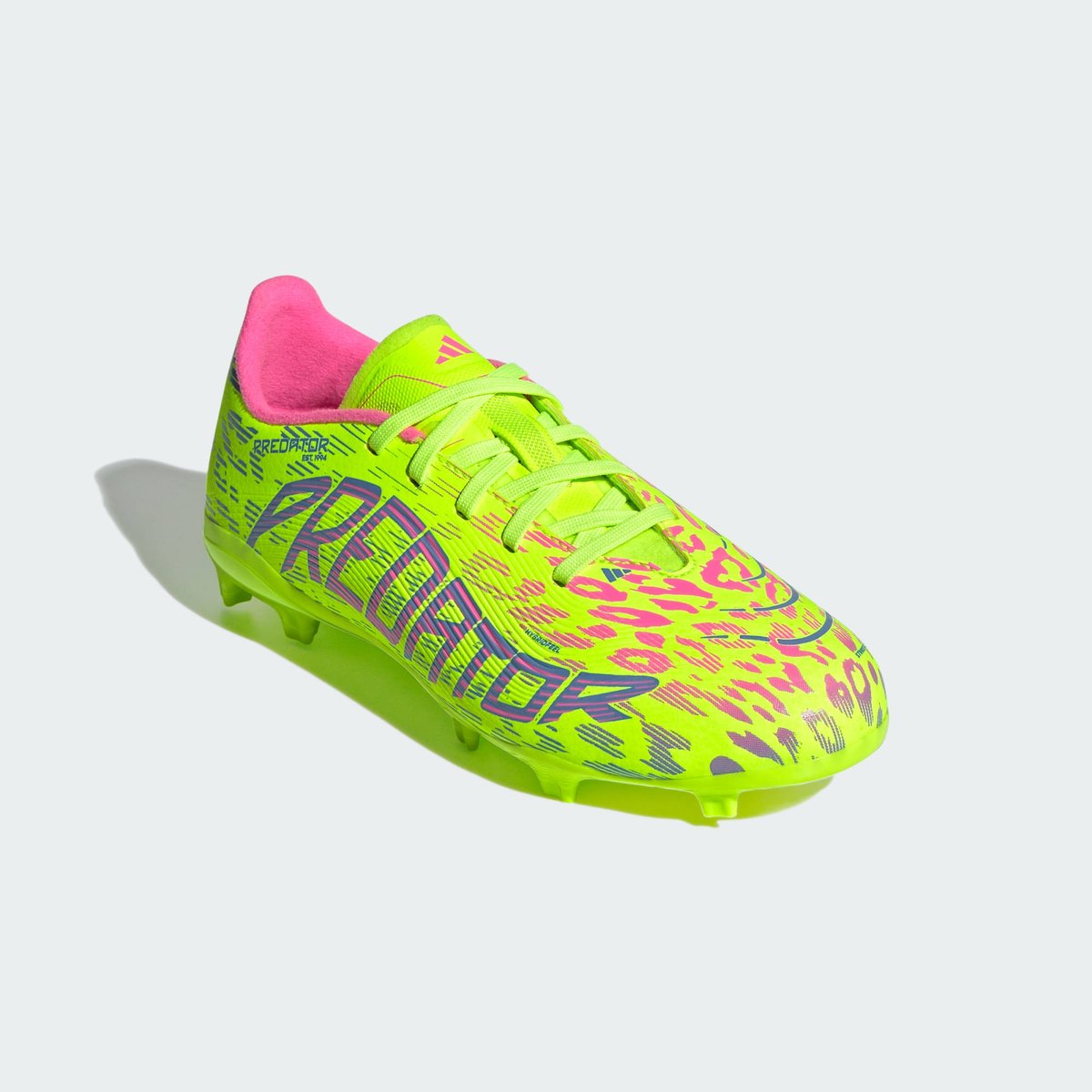 Chaussure Predator League Terrain souple/Multi-surfaces Enfants lucid lemon / blue fusion / lucid pink, adidas Performance