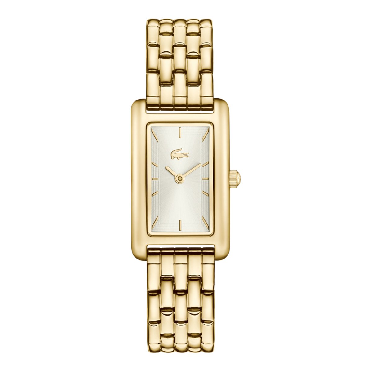 Montre Analogique CROISETTE doré blanc doré, LACOSTE