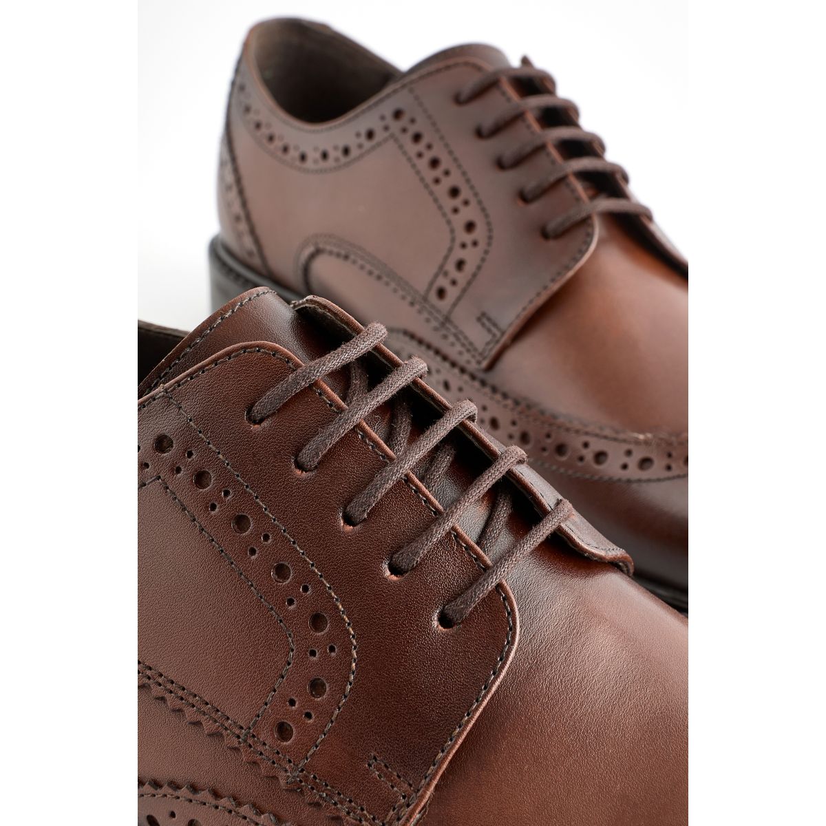 Chaussures richelieu marron, NEXT