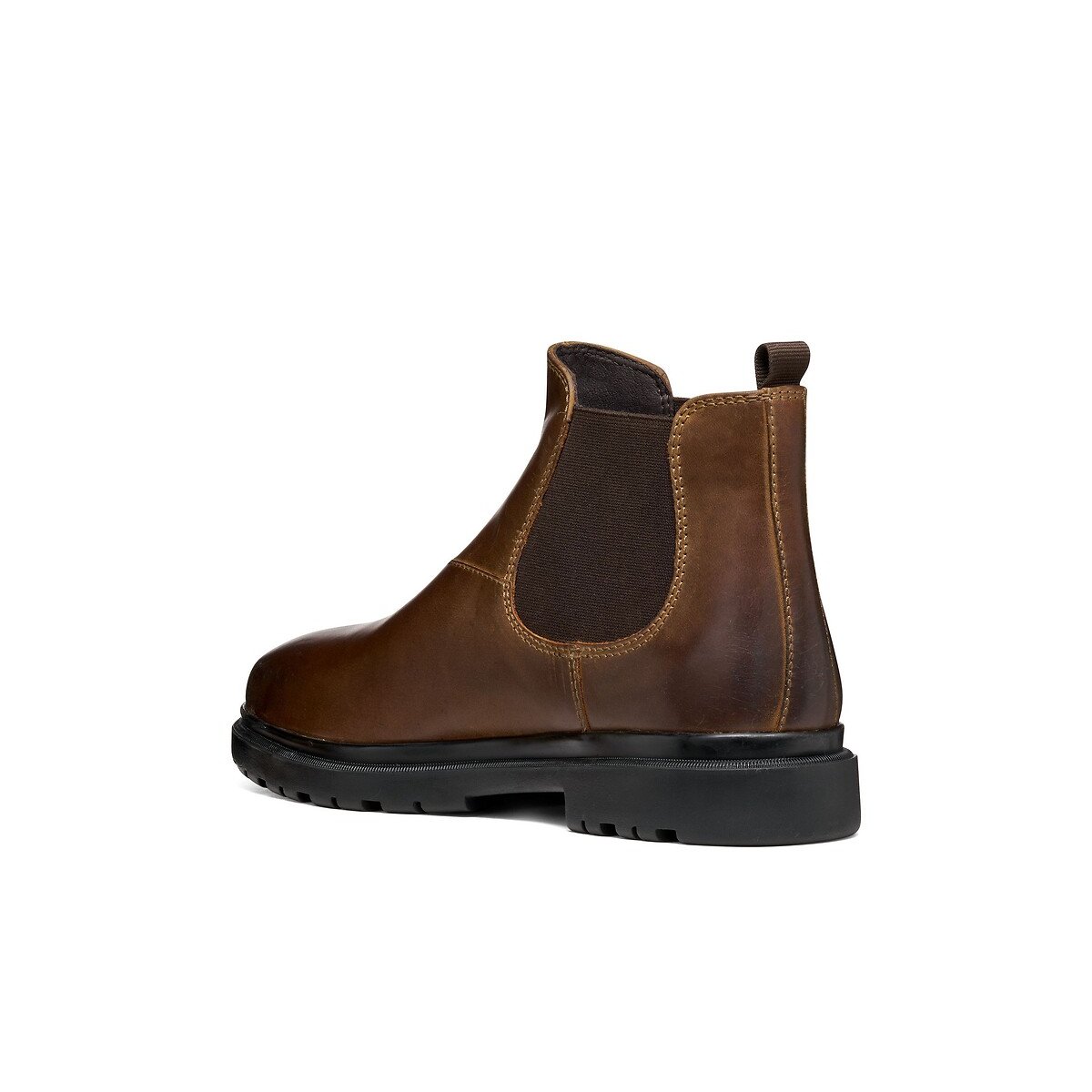 Botas Chelsea de piel ANDALO chocolate, GEOX
