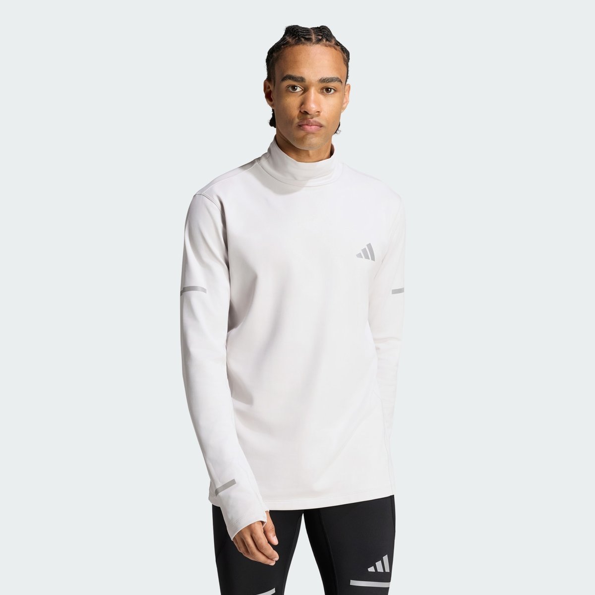 Haut De Running Chaud Manches Longues Adi365 Haut De Running Chaud Manches Longues Adi365 grey one, adidas Performance