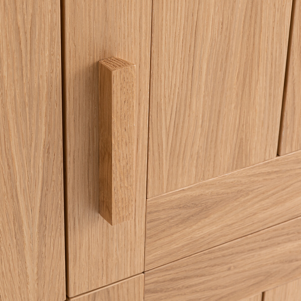 Armoire penderie 6 portes, Lanko coloris chêne, LA REDOUTE INTERIEURS