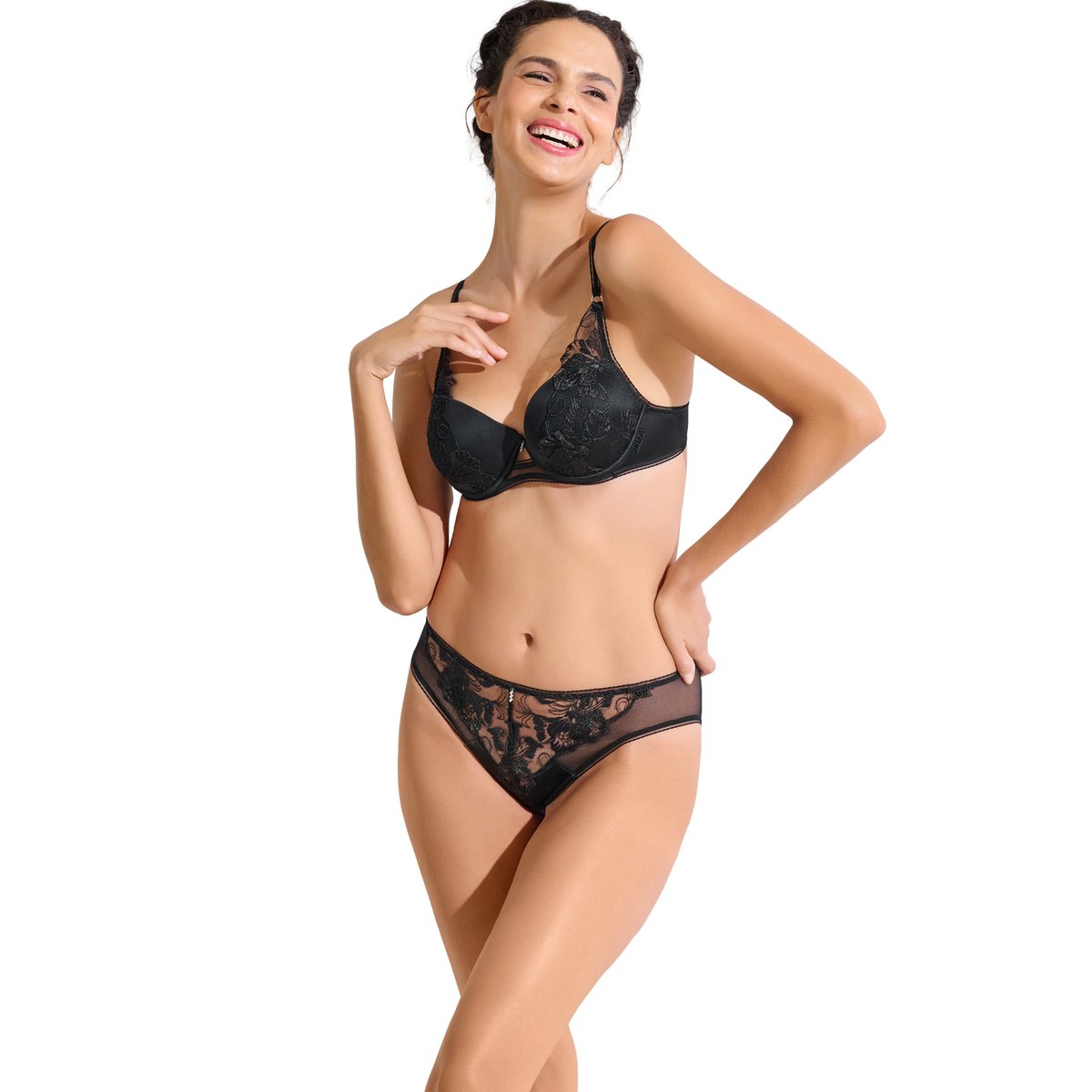 Culotte EMINENCE noir, LISCA