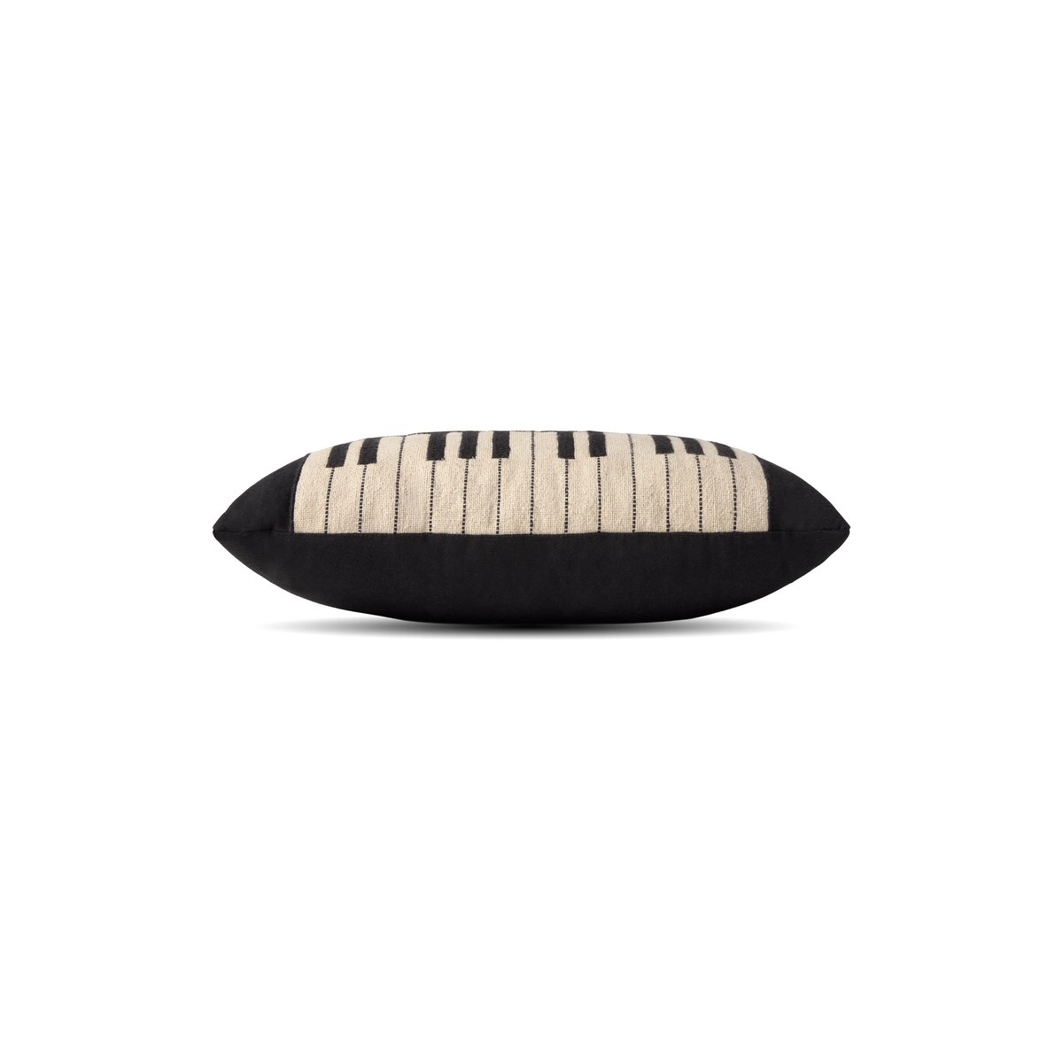 Coussin Piano MUSIC STUDIO noir, naturel, LORENA CANALS