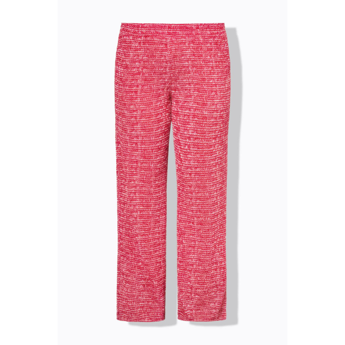 Pantalon large à taille élastique rouge pomme, STUDIO UNTOLD