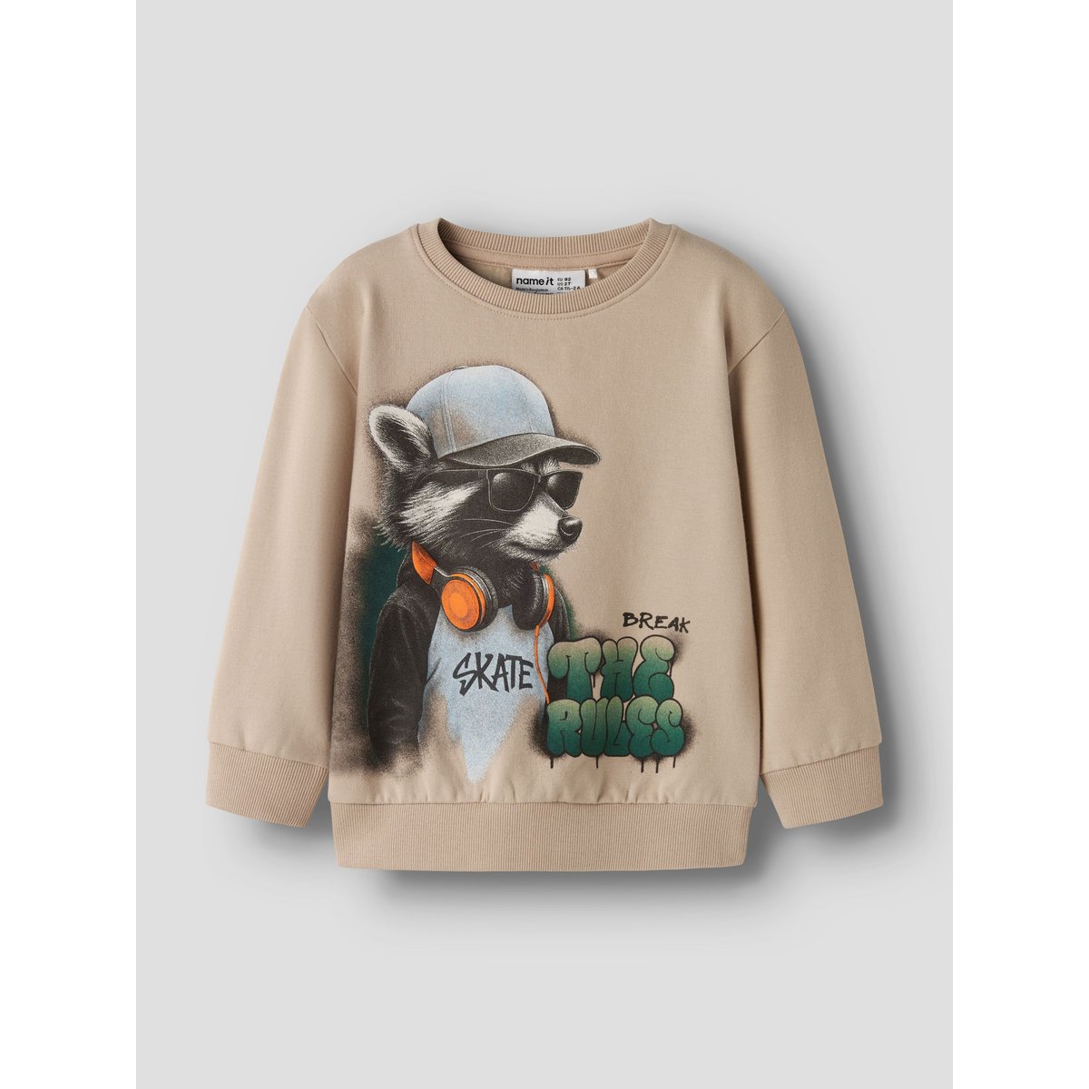 Sweat-Shirt gris - sesame1, NAME IT