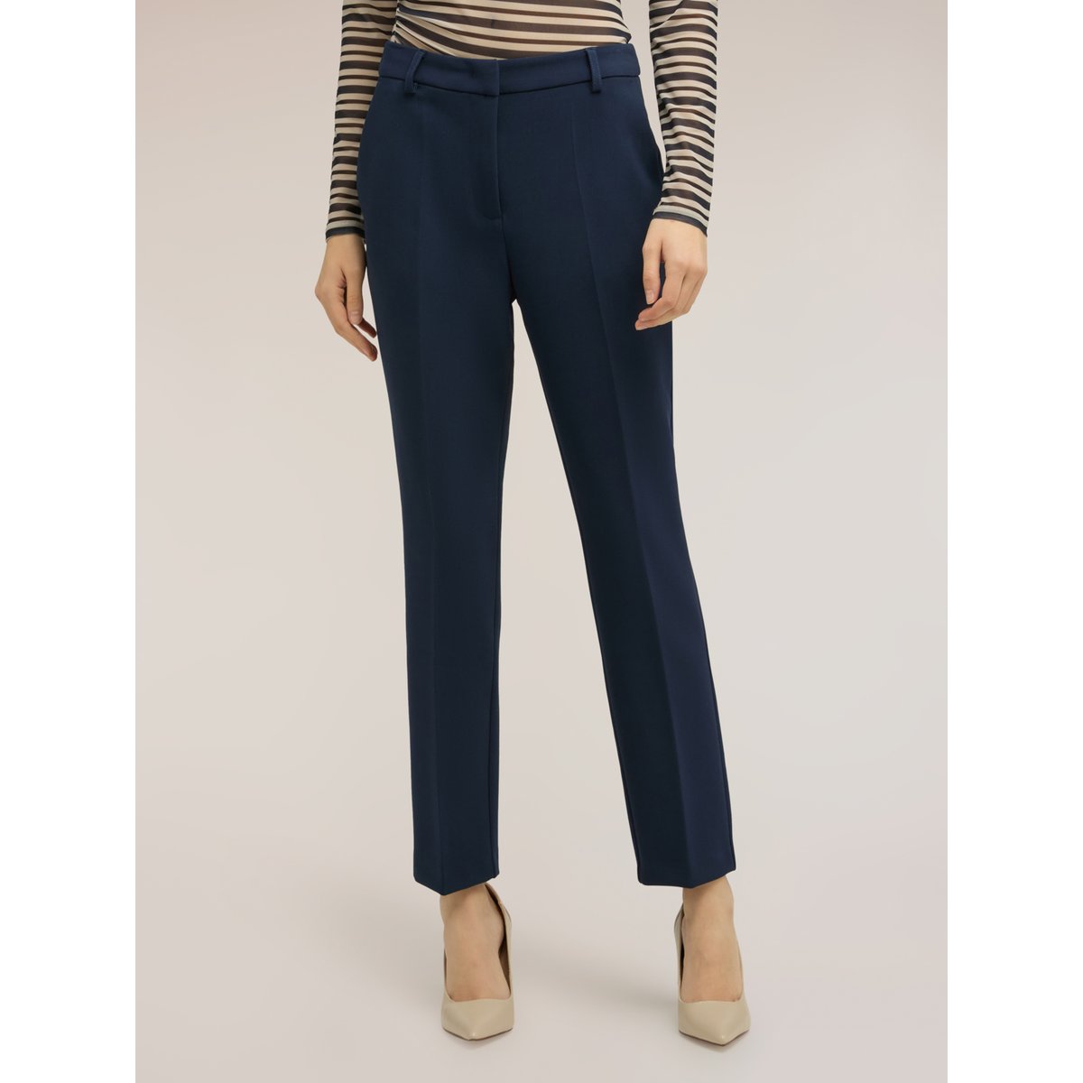 Pantalon coupe droite bleu, MOTIVI