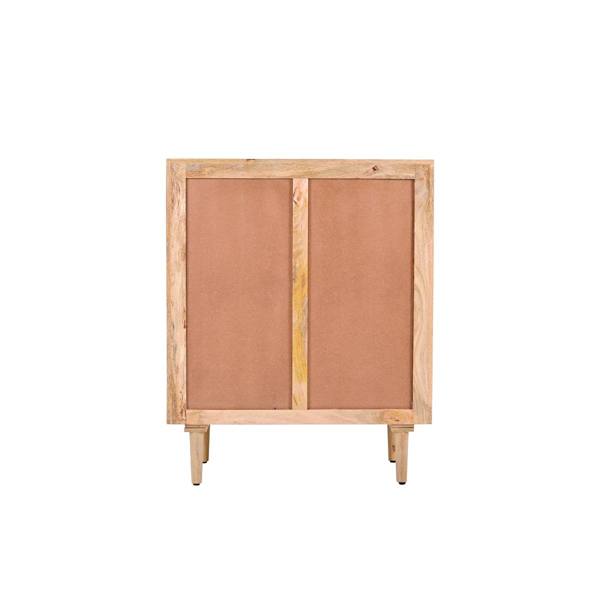 Buffet haut en bois de manguier clair VIVIENNE bois clair, MADE IN MEUBLES