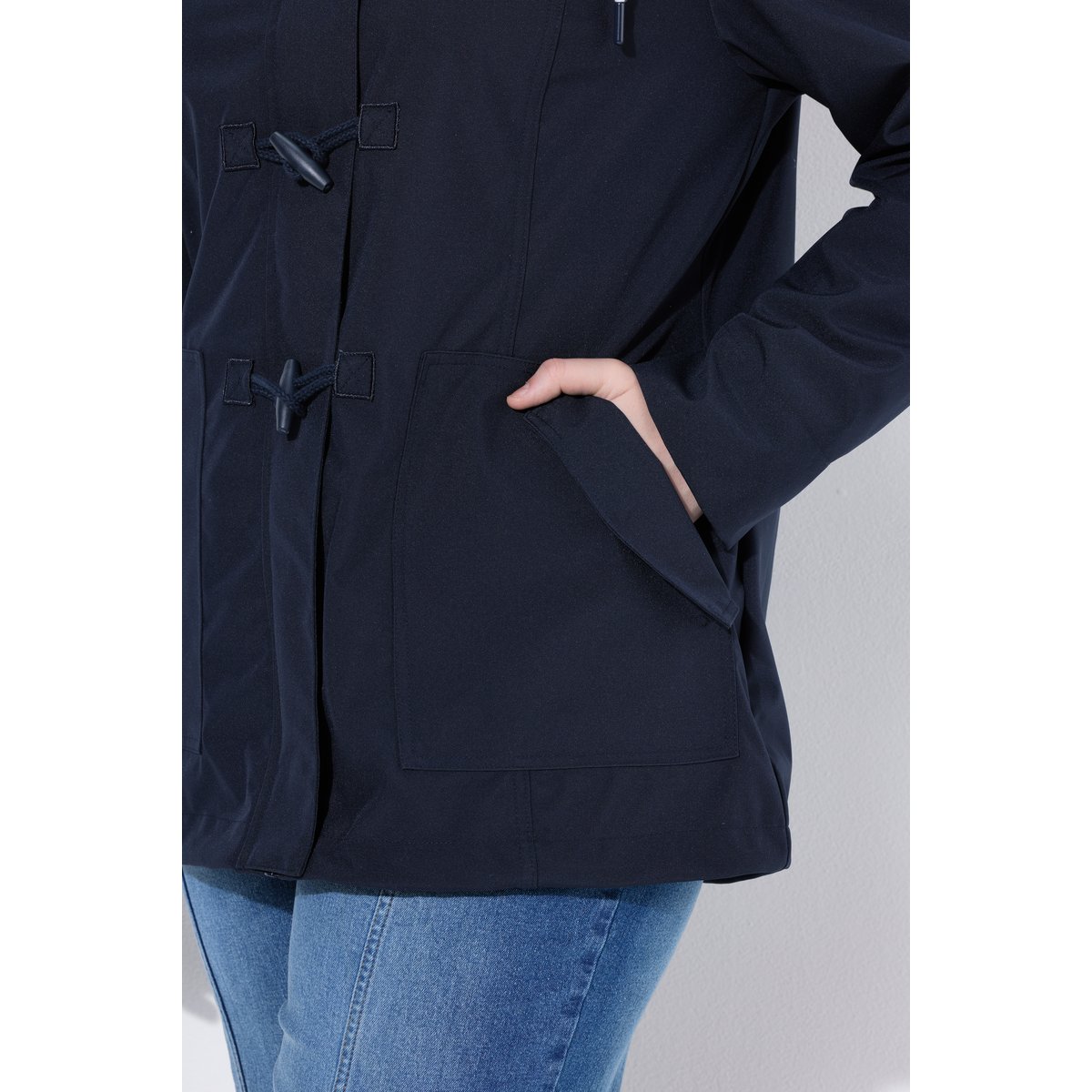 Veste Softshell HYPRAR, matière déperlante marine, ULLA POPKEN
