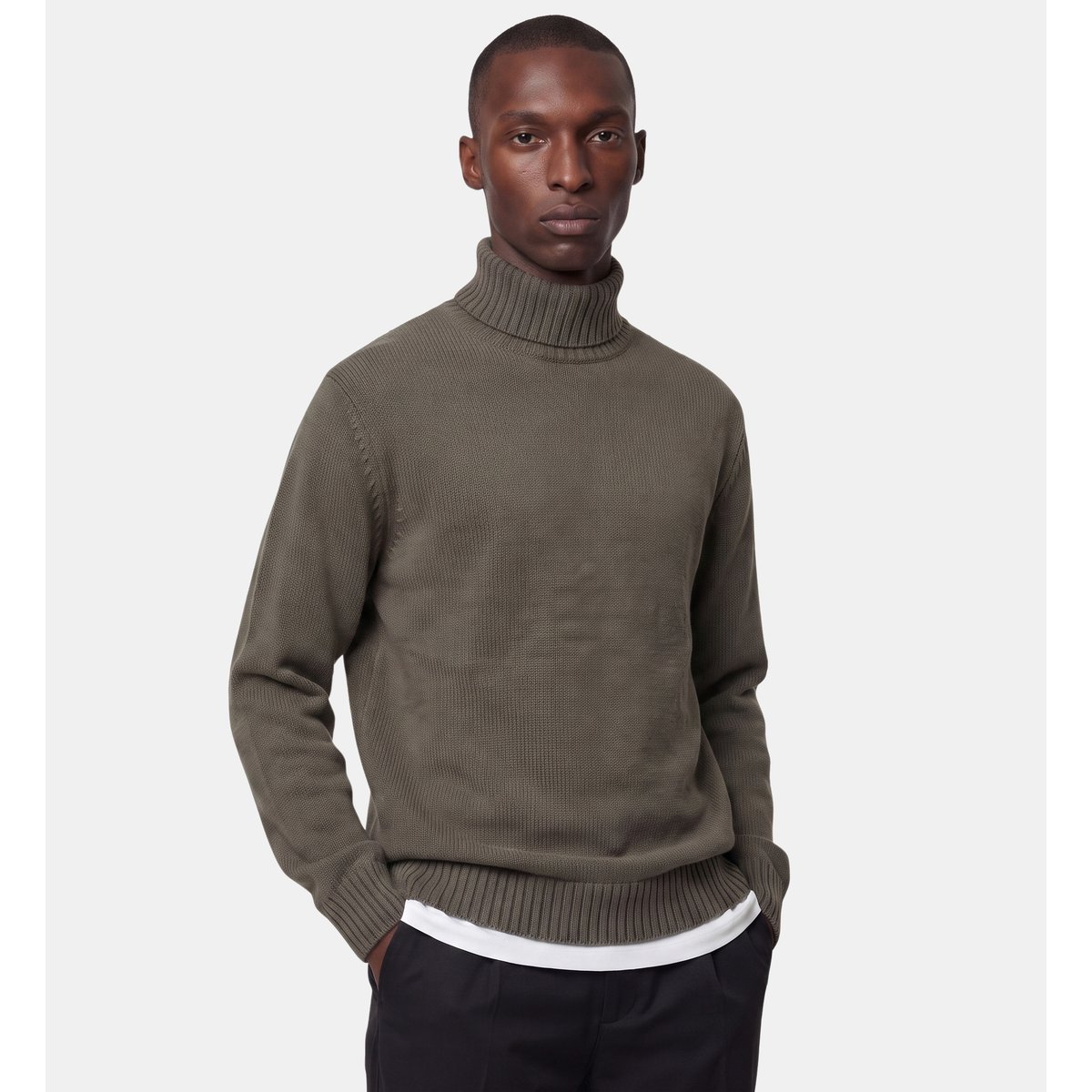 Glh teavyturt pull kaki olive, GALERIES LAFAYETTE