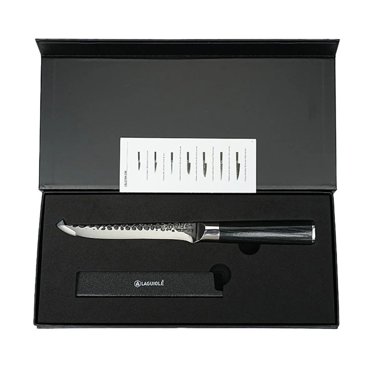 Couteau à désosser 29 cm avec étui - Sen noir, LAGUIOLE CUISSON
