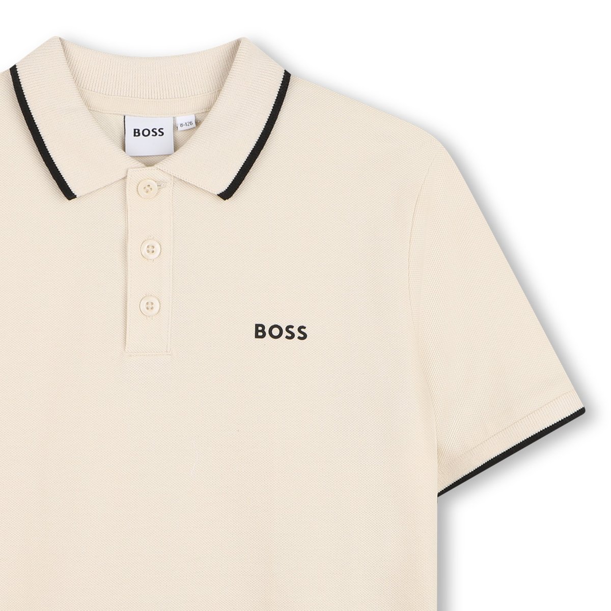 Polo manches courtes vanille, BOSS KIDSWEAR