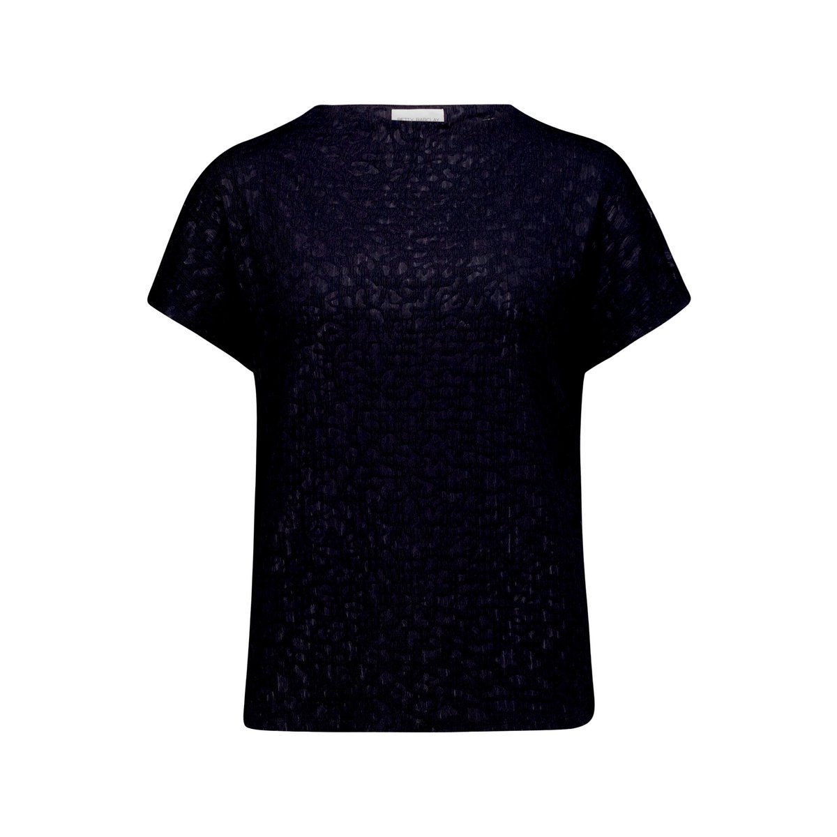 T-Shirt avec structure à col montant dark sky, BETTY BARCLAY