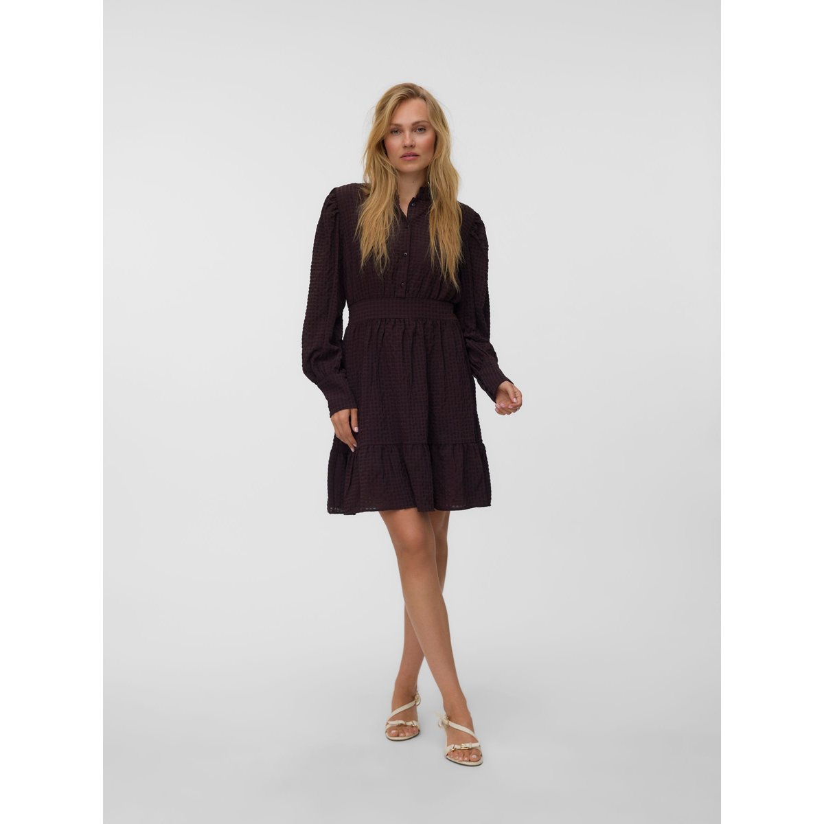 Robe marron - chocolate torte, VERO MODA