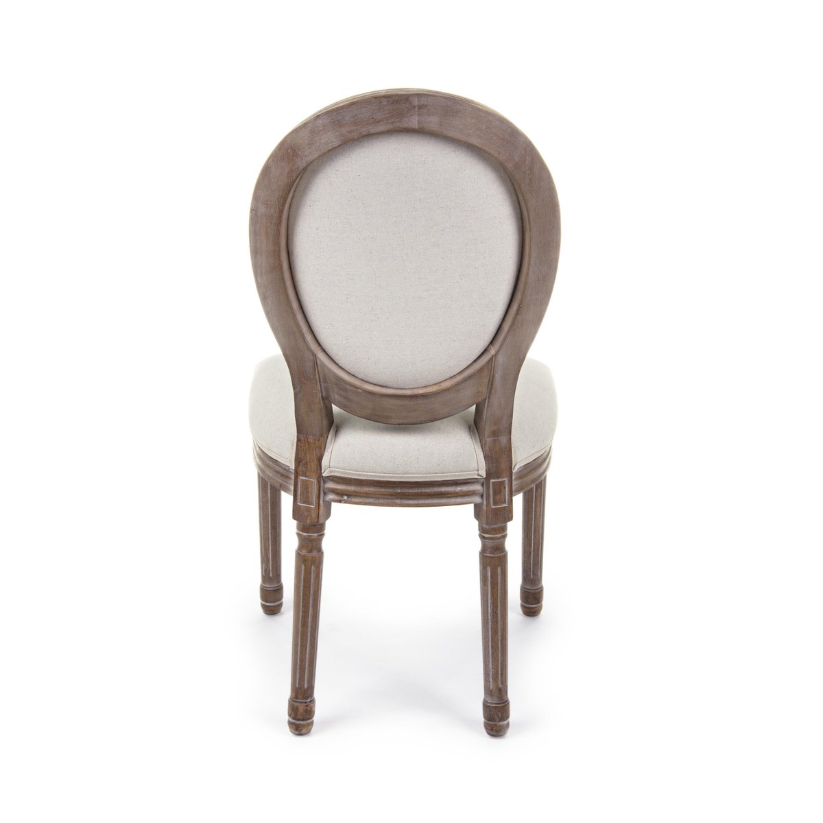 Chaise médaillon (lot de 2) - VICTORIENNE crème, HELLIN, DEPUIS 1862