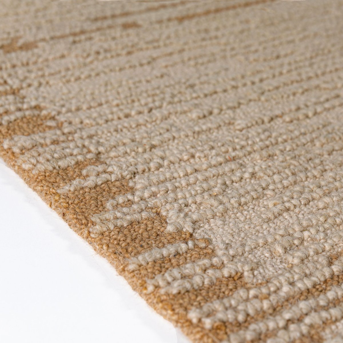 Tapis de couloir en laine HARRIS MODULA naturel, FLAIR RUGS