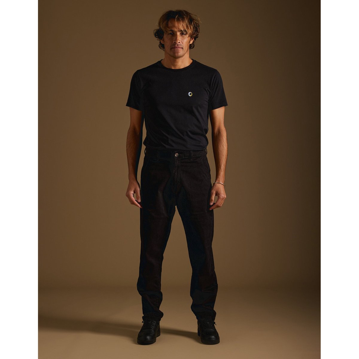 PANTALON LOOSE DARK noir, PULLIN