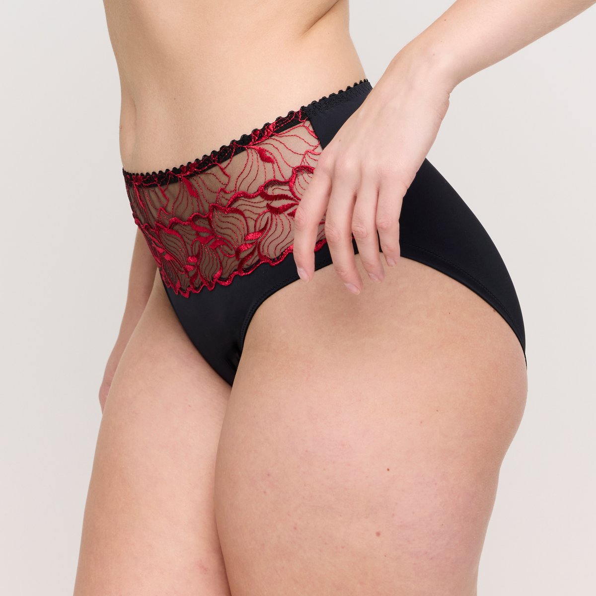 Slip taille haute SPRINGDALE noir - black rose, PRIMADONNA