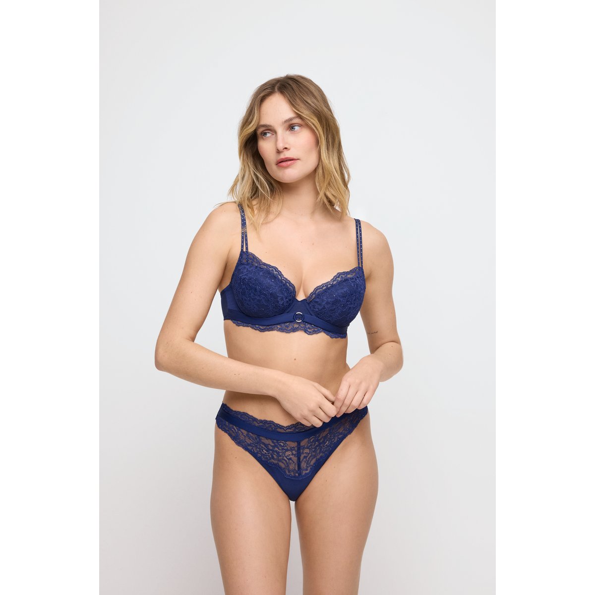Slip brésilien MUSEA bleu - bleu saphire, MARIE JO