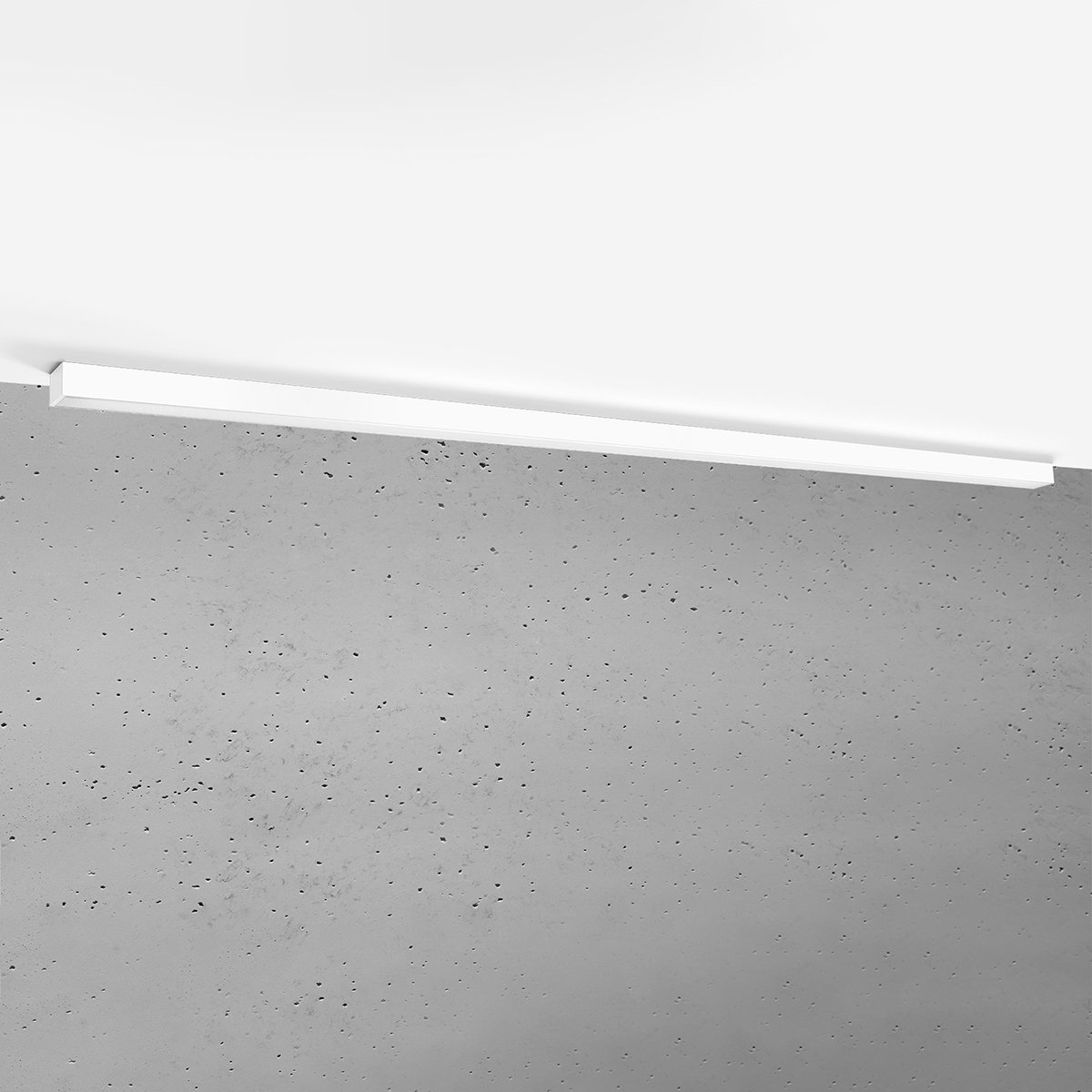 Plafonnier Aluminium Blanc LED 1 Pinne blanc, EDEN