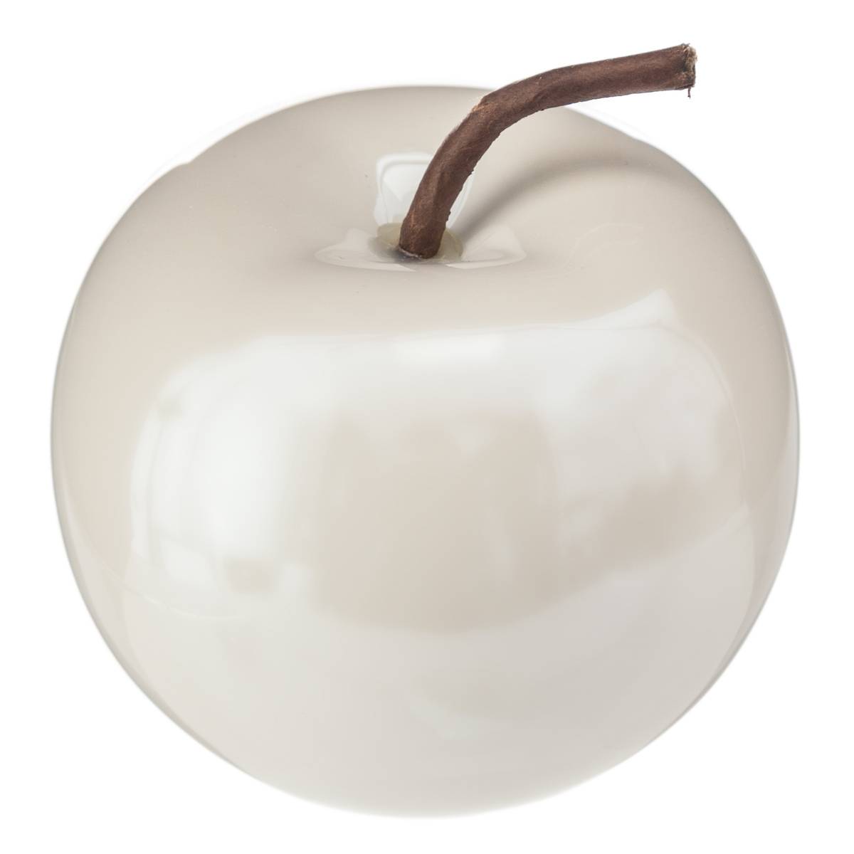 Pomme décorative en céramique CELINE noir, ATMOSPHERA