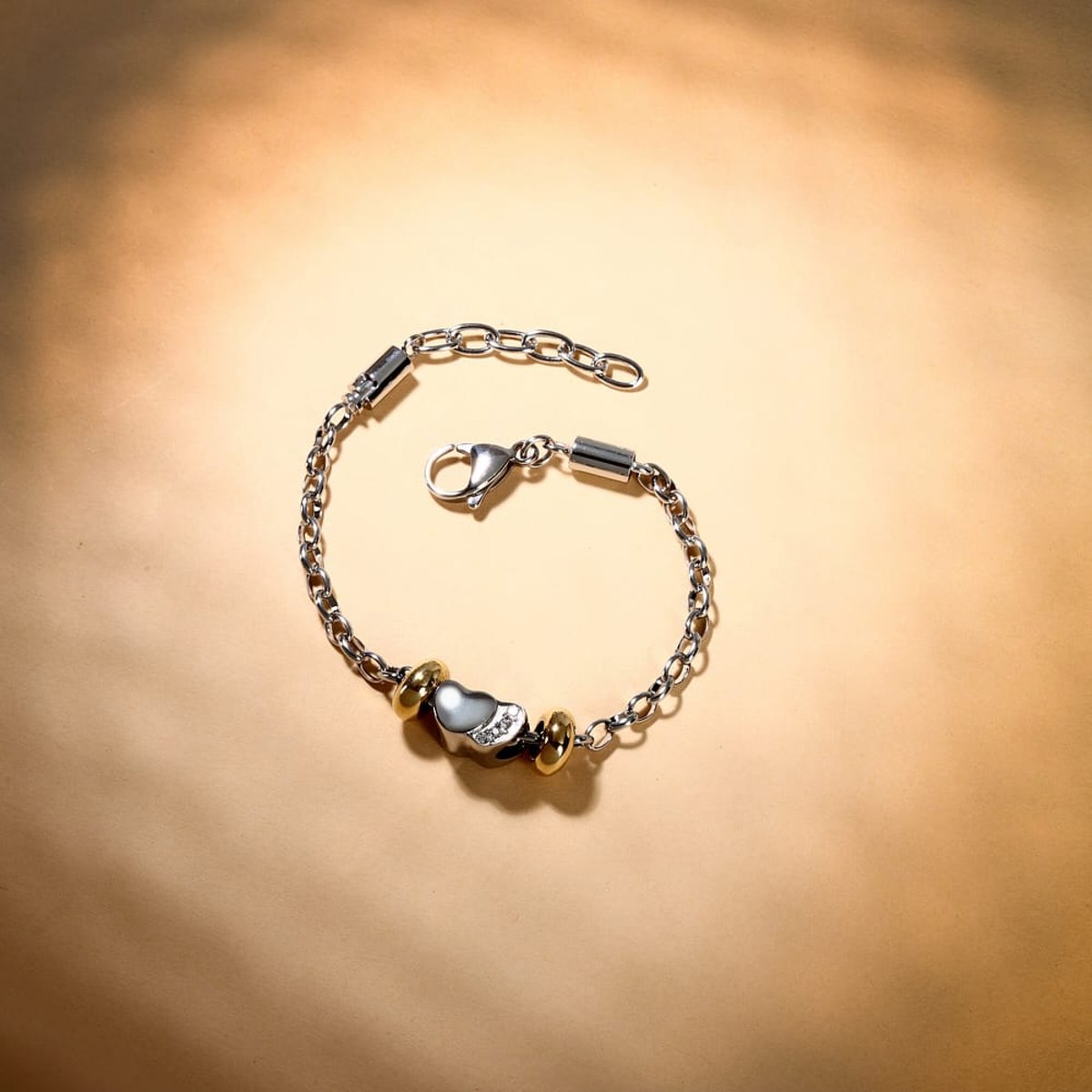 Bracelet en acier DROPS argent, MORELLATO