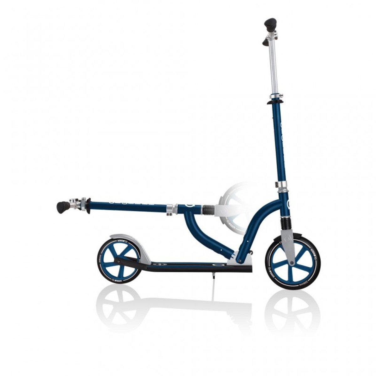 Trottinette 2 roues NL 230-205 DUO bleu vintage, GLOBBER