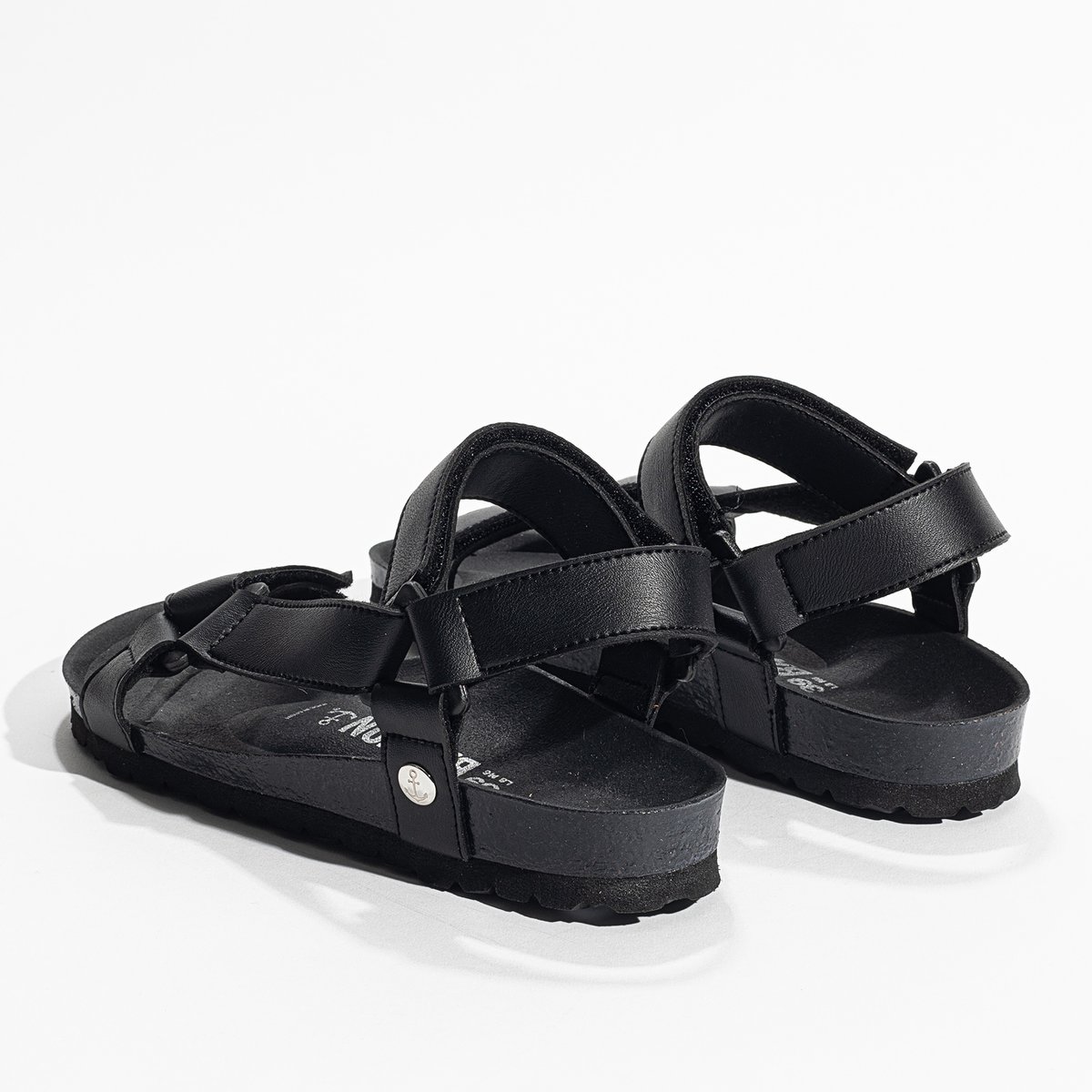 Sandales Vegan RIGONI noir, BAYTON