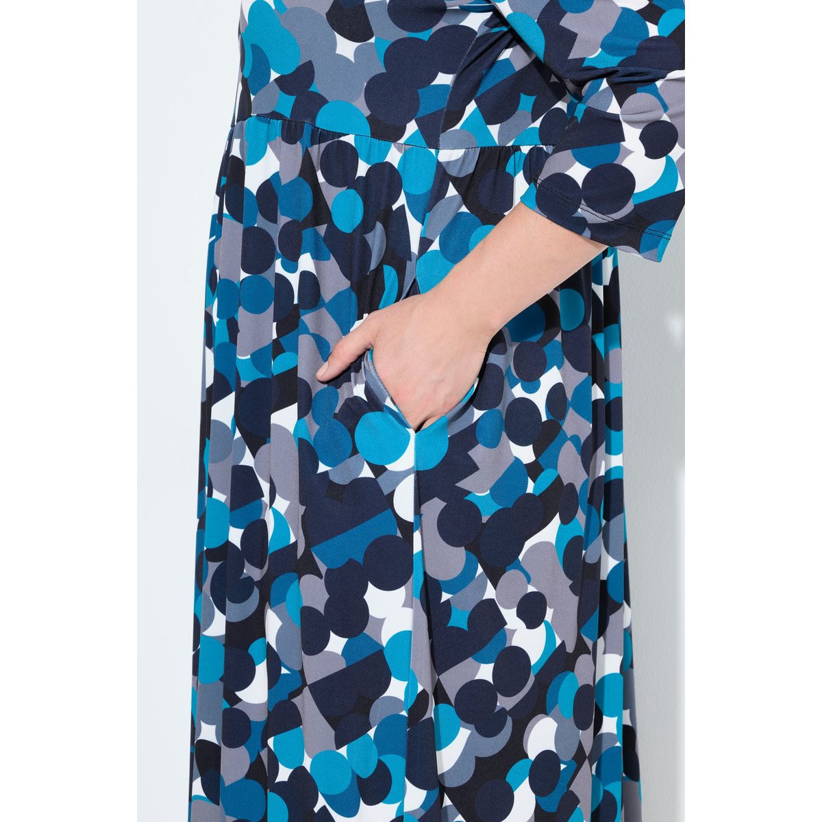 Robe en jersey noir, ULLA POPKEN
