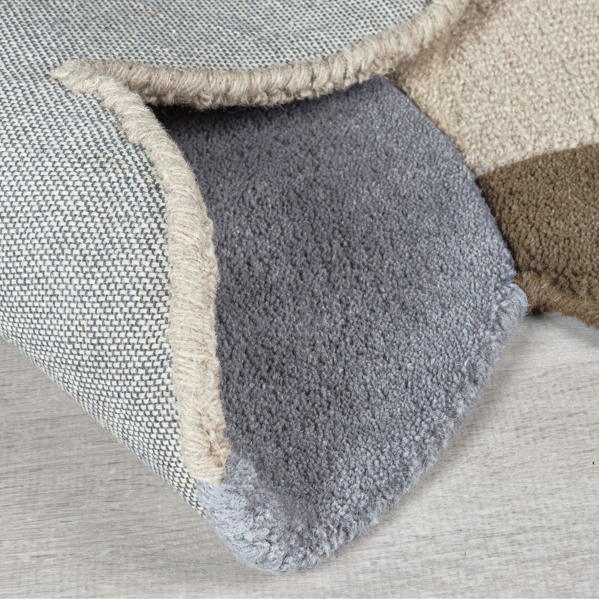 Tapis de couloir en laine SMOOTHY beige, NOVATREND